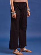 VASVI Women Pure Cotton Straight Kurta Trousers With Dupatta