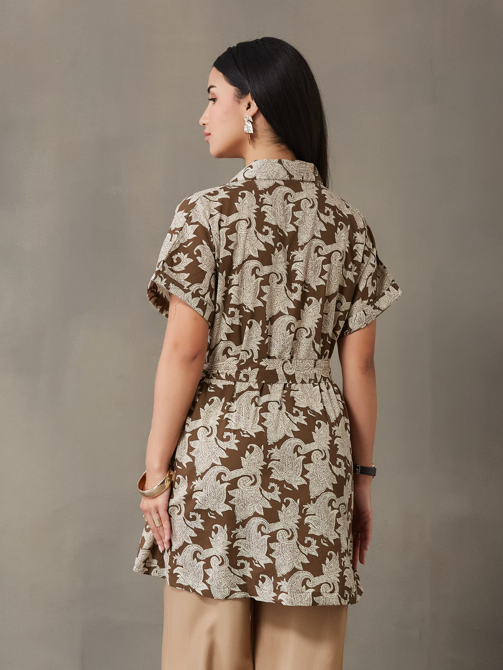 VASVI Women Cotton Floral Printed Top, Kashish